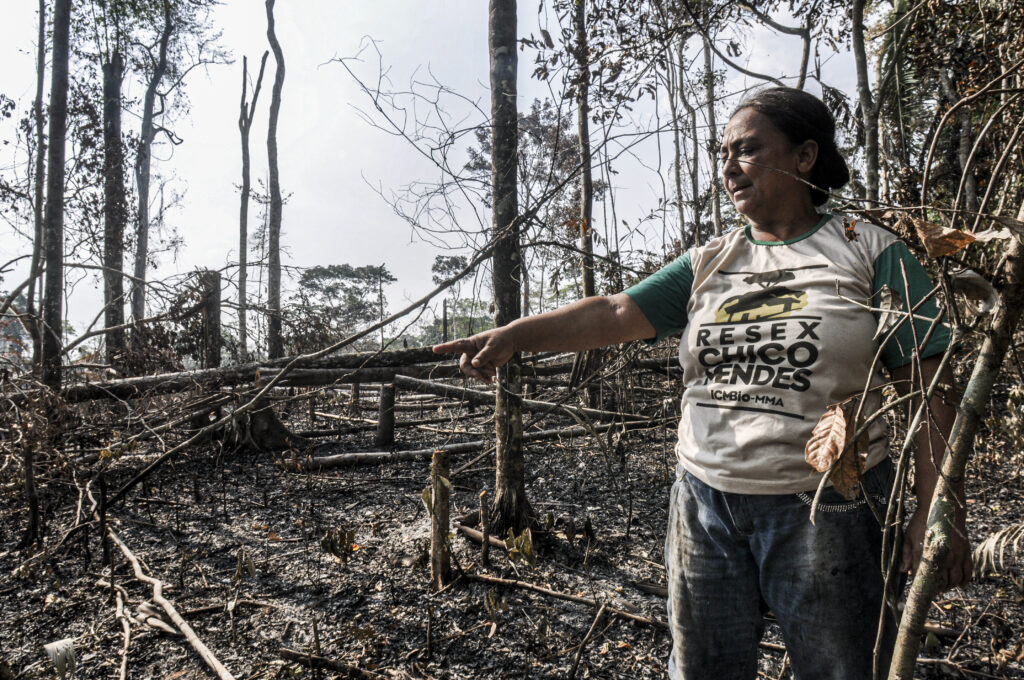 Na reserva Chico Mendes, no Acre, um retrato da destruição da Amazônia