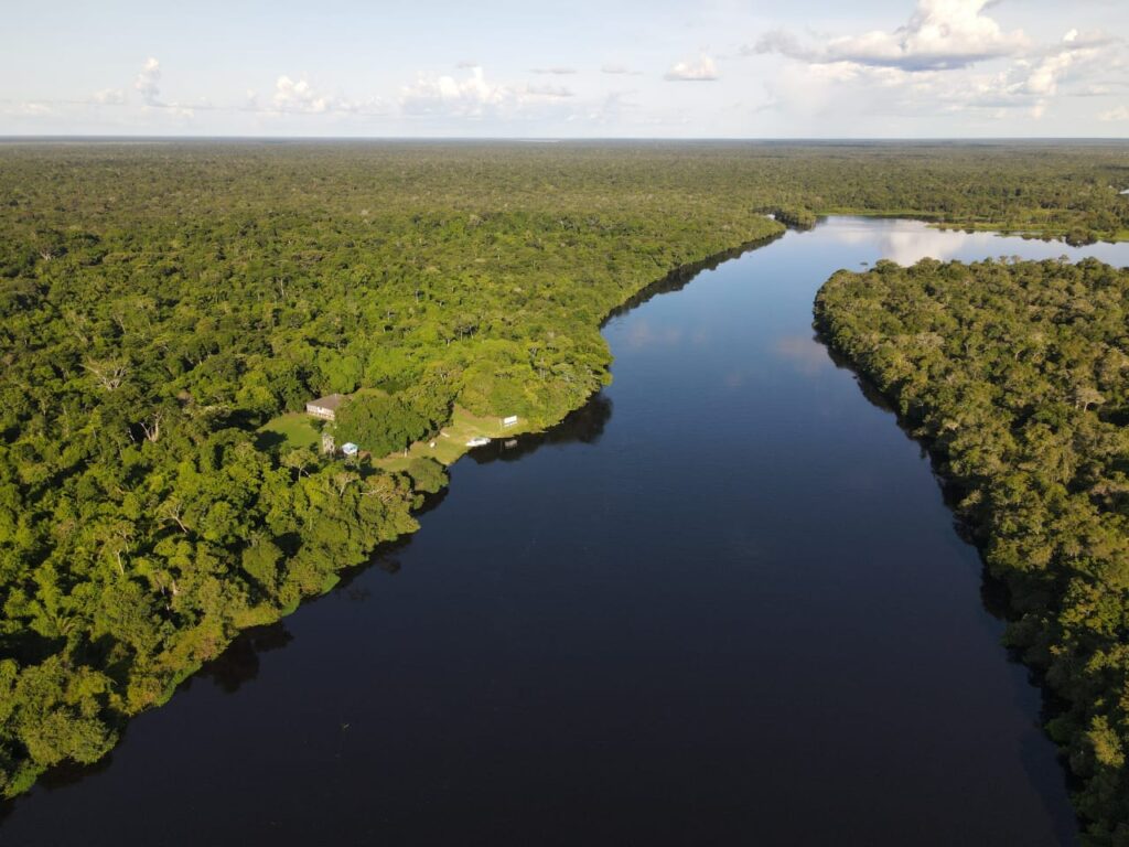 Localizada num mosaíco de áreas protegidas no centro-sul de Rondônia